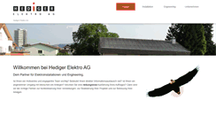 Desktop Screenshot of hedag.ch