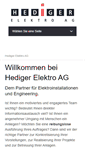 Mobile Screenshot of hedag.ch